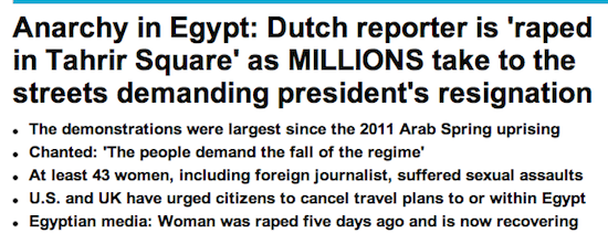 Tahrir Rape - Dutch Girl Gang Raped